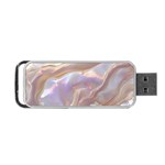 Silk Waves Abstract Portable USB Flash (One Side)