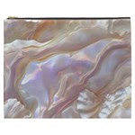 Silk Waves Abstract Cosmetic Bag (XXXL)