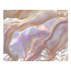 Silk Waves Abstract Two Sides Premium Plush Fleece Blanket (Large) from ArtsNow.com 80 x60  Blanket Front