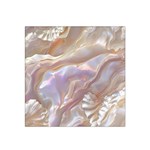 Silk Waves Abstract Satin Bandana Scarf 22  x 22 