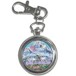 Art Psychedelic Mountain Key Chain Watches