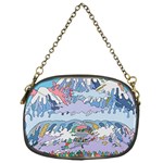 Art Psychedelic Mountain Chain Purse (One Side)