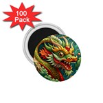 Chinese New Year – Year of the Dragon 1.75  Magnets (100 pack) 