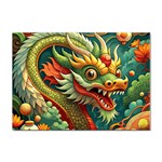 Chinese New Year – Year of the Dragon Sticker A4 (10 pack)