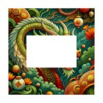 Chinese New Year – Year of the Dragon White Box Photo Frame 4  x 6 