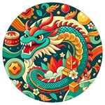 Chinese New Year – Year of the Dragon Round Trivet