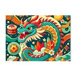 Chinese New Year – Year of the Dragon Crystal Sticker (A4)
