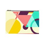 Bicycle, Geometric Figures, Art, Cosmetic Bag (Large)