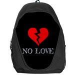 No Love, Broken, Emotional, Heart, Hope Backpack Bag