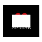 No Love, Broken, Emotional, Heart, Hope White Wall Photo Frame 5  x 7 