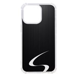 S Black Fingerprint, Black, Edge iPhone 13 Pro TPU UV Print Case