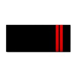 Abstract Black & Red, Backgrounds, Lines Hand Towel