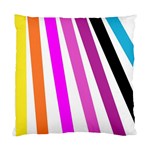 Colorful Multicolor Colorpop Flare Standard Cushion Case (Two Sides)