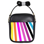 Colorful Multicolor Colorpop Flare Girls Sling Bag