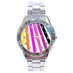 Colorful Multicolor Colorpop Flare Stainless Steel Analogue Watch