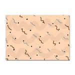Lines Dots Pattern Abstract Art Sticker A4 (100 pack)