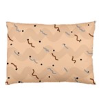 Lines Dots Pattern Abstract Art Pillow Case