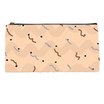 Lines Dots Pattern Abstract Art Pencil Case