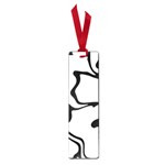 Black And White Swirl Background Small Book Marks