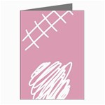 Elements Scribble Wiggly Lines Greeting Cards (Pkg of 8)