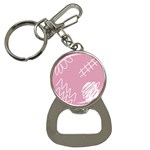 Elements Scribble Wiggly Lines Bottle Opener Key Chain