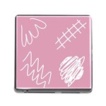 Elements Scribble Wiggly Lines Memory Card Reader (Square 5 Slot)