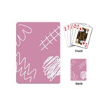 Elements Scribble Wiggly Lines Playing Cards Single Design (Mini)