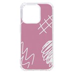 Elements Scribble Wiggly Lines iPhone 14 Pro TPU UV Print Case