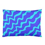 Purple Mint Turquoise Background Pillow Case (Two Sides)