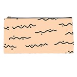 Lines Dots Pattern Abstract Pencil Case