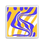 Print Pattern Warp Lines Memory Card Reader (Square)