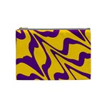 Waves Pattern Lines Wiggly Cosmetic Bag (Medium)