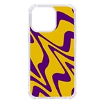 Waves Pattern Lines Wiggly iPhone 13 Pro TPU UV Print Case