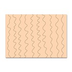 Lines Pattern Wiggly Minimal Print Sticker A4 (100 pack)