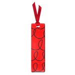 Red Background Wallpaper Small Book Marks