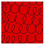 Red Background Wallpaper Square Satin Scarf (36  x 36 )