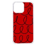 Red Background Wallpaper iPhone 13 Pro Max TPU UV Print Case