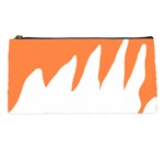 Orange Background Halloween Pencil Case