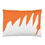 Orange Background Halloween Pillow Case (Two Sides)