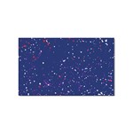 Texture Grunge Speckles Dots Sticker Rectangular (10 pack)