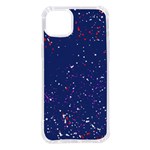 Texture Grunge Speckles Dots iPhone 14 Plus TPU UV Print Case