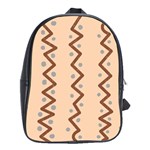 Print Pattern Minimal Tribal School Bag (XL)