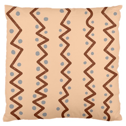 Print Pattern Minimal Tribal Standard Premium Plush Fleece Cushion Case (Two Sides) from ArtsNow.com Front