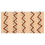 Print Pattern Minimal Tribal Banner and Sign 8  x 4 