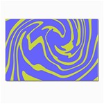 Blue Green Abstract Postcards 5  x 7  (Pkg of 10)