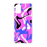 Swirl Pink White Blue Black Samsung Galaxy S20Plus 6.7 Inch TPU UV Case