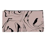 Chic Boho Decor Background Print Pencil Case