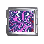 Texture Multicolour Grunge Mega Link Italian Charm (18mm)