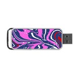 Texture Multicolour Grunge Portable USB Flash (One Side)