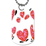 Elements Scribbles Brush Doodles Dog Tag (One Side)